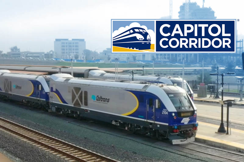 Getting to Levi's Stadium on the Capitol Corridor Train