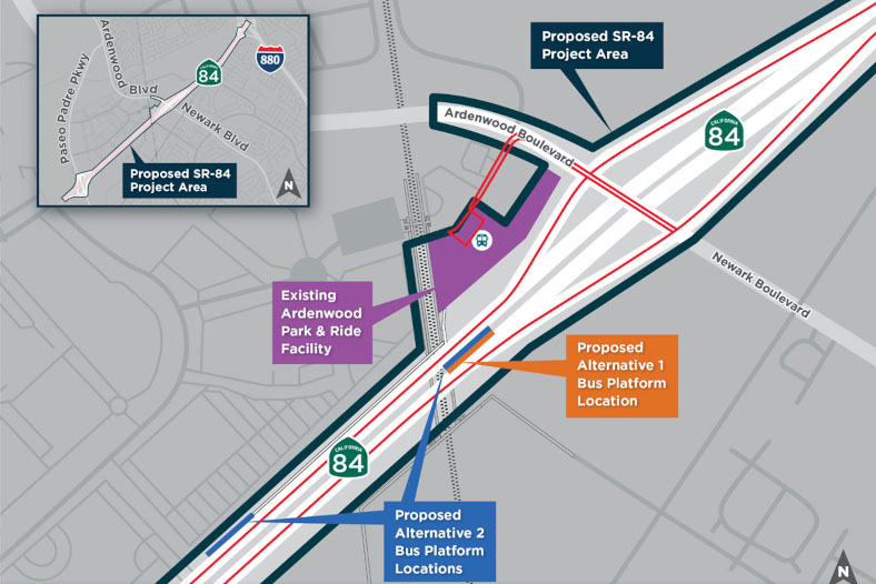 State Route (SR) 84 Intermodal Bus Facility